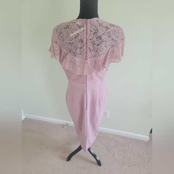 💫❣️ASOS Lace Pencil Midi Dress💫❣️ - Picture 5 of 9